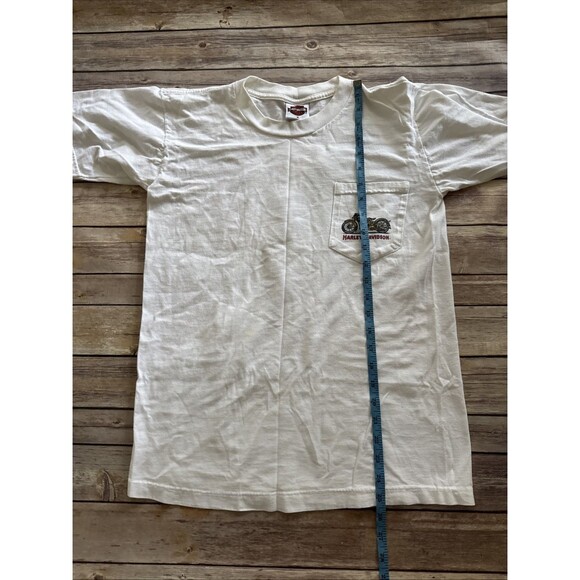 Vintage Harley Davidson T-Shirt Mens Indianapolis Motorcycles Eagle Flag 2006 - Picture 2 of 8